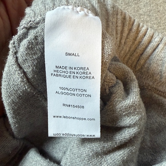 le bon shoppe shorts/short sleeve sweat SET - Picture 5 of 11